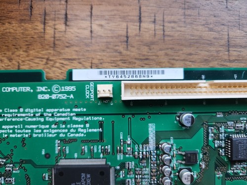 1995 APPLE - VRAM DRAM PCI - Power Macintosh Motherboard - Part # 820-0752-A - Picture 3 of 14