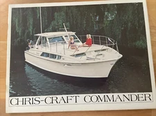 Chris Craft 1970 / 1971 Commander Vintage Boat Brochure / Catalog