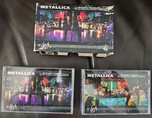 Metallica S&M 2 cassette set in original box 1999 - Picture 8 of 10