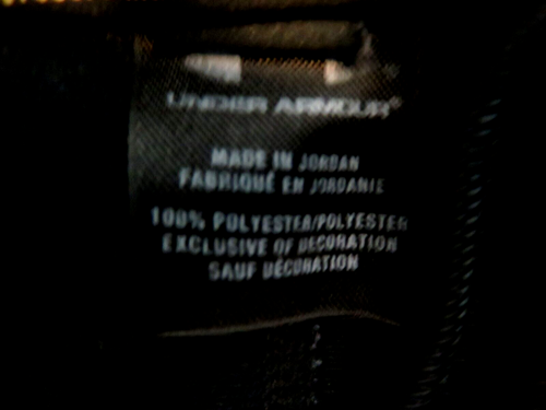 Under Armour Leggings Womens Youth Small Black Gray Polyester Sport Pants - Picture 9 of 9
