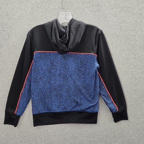 Jordan Boys Hoodie Medium Black Dri Fit Jumpman Logo Embroidery - Picture 9 of 10