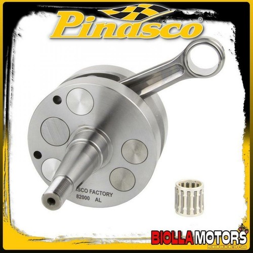 Albero Motore Anticipato Piaggio Ape 50 Vespa PK 50 - Pinasco Biella Cromata Cono 20mm Corsa 51mm - Foto 5