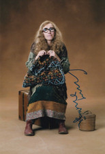 EMMA THOMPSON signed Autogramm 20x30cm HARRY POTTER in Person autograph COA
