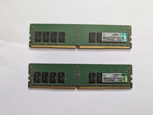 HPE 32GB (2x16GB) 2Rx8 PC4-2666V-RE1-11 840756-091 Memory Modules