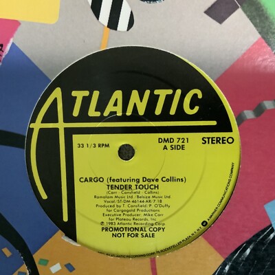 Cargo Ft Dave Collins Tender Touch PROMO SINGLE Vinyl Record Album TESTED VG++