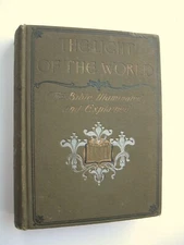THE LIGHT OF THE WORLD Bible Illuminated ~Maclaren, Wharton, Buel HC 1899 ILLS D
