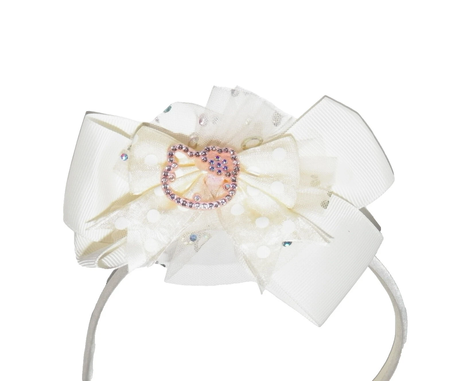 White Hair Accessories for Girls