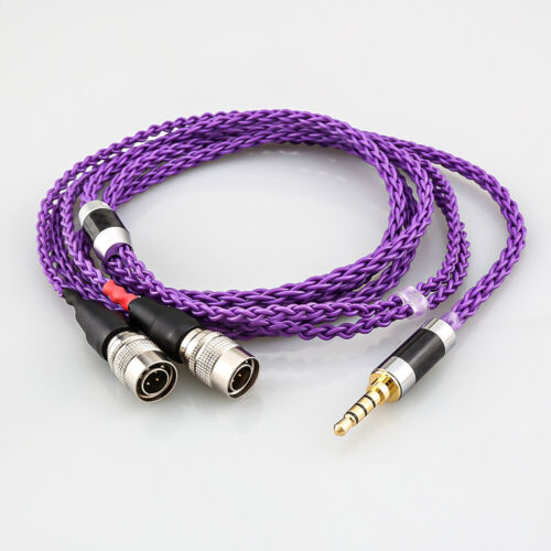 Silver Plated Upgrade Cable Headphone Cable for Dan Clark Audio Speaker Earphone - Picture 8 of 15