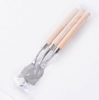 3pcs/sets Packeted Palette Knives Spatula Oil Acrylic Paint Artist Art