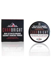 CHARBRIGHT Organic Activated Charcoal Teeth Whitening Powder With Coconut By MD