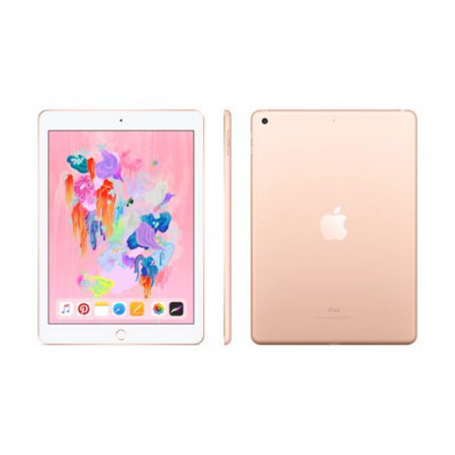 Apple iPad 6th Gen. 128GB, Wi-Fi + Cellular (Unlocked), 9.7Inch - Gold Apple iPad 6th Gen. 128GB, Wi-Fi + Cellular (Unlocked), 9.7Inch - Gold