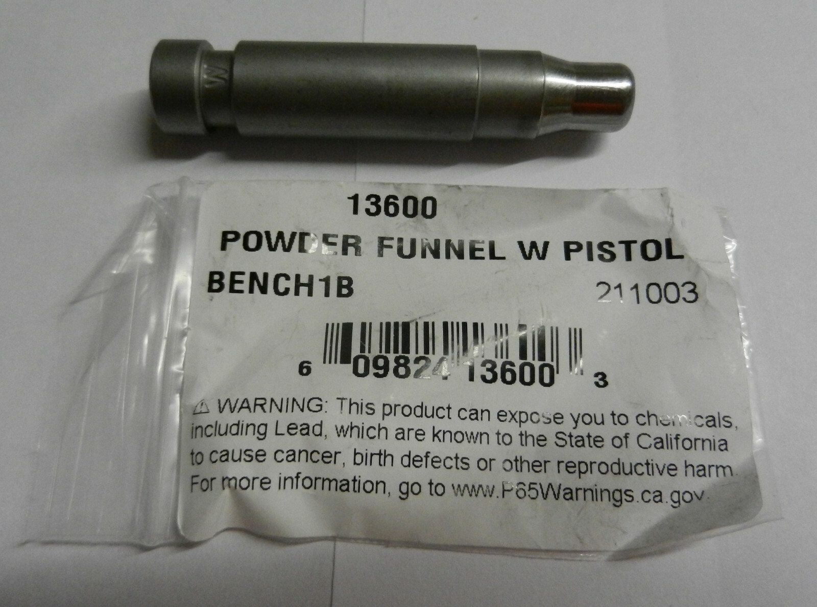 Dillon Powder Funnel "W" PISTOL 40 S&W, 10mm; 13600 eBay