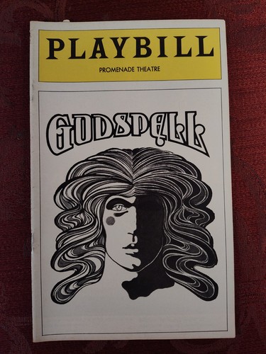 PLAYBILL Programm Magazin März 1975 GODSPELL Stephen Schwartz Liv Ullman