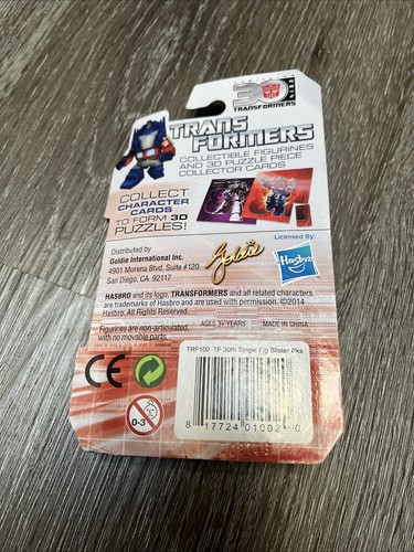 Transformers 30th Anniversary Figurine w/ 3D Puzzle Piece & Base- Ratchet 3/30 - Picture 4 of 4
