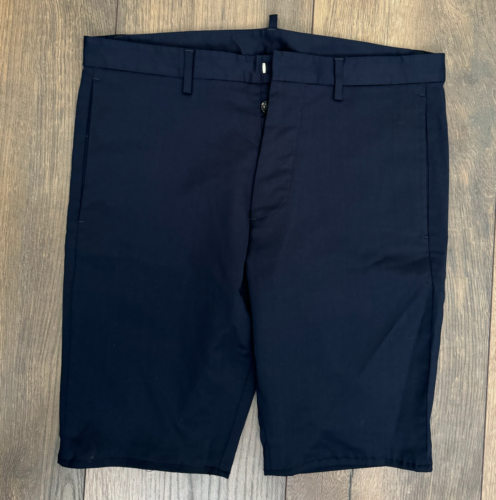Dsquared2 Chino Shorts, Navy, Size Medium/32/48 - Afbeelding 1 van 4