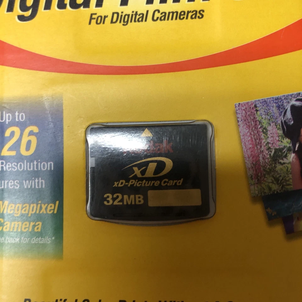 KODAK Digital Film Card NIP 32MB xD Picture Card NOS - Image 2 of 4