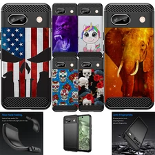 Case For [Google Pixel 8A (2024)][FLEX TPU SET18] Slim Black Matte