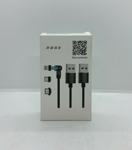 540° Ruibo Magnetic Charging Cable W/3 Attachments FREE SHIPPING c - Picture 5 of 6
