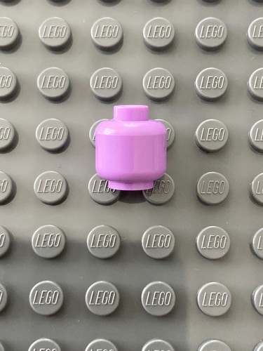 LEGO Minifigure Heads Lot - You Pick Color & Quantity - Solid Color Monochrome - Picture 53 of 124