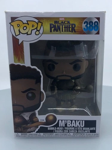 Funko POP! Marvel Black Panther M'Baku #388 Vinyl Figure DAMAGED BOX SEE PICS