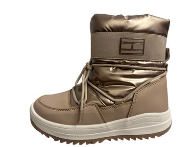 Tommy Hilfiger Loki Unisex Winterstiefel Kinder UK 2.5 US 3 Eu 35 Ref M23 ''