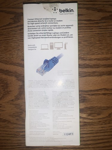 Belkin Cat5e Networking Cable 16ft - 第 2/3 張圖片