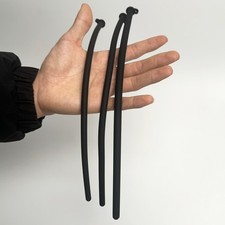 Soft Silicone Hollow Urethral Sounds Plug 3-Sizes 30CM Long Plug