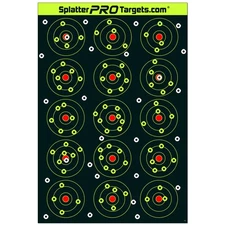 12x18 Splatter Targets. Shots Burst with a Bright Splatter Upon Impact. Insta...