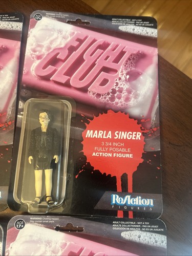 4 ReAction Fight Club Tyler Durden Narrator Marla Action Figuren Konvolut Funko 7 - Bild 4 von 6
