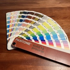 Pantone Solid to Process Guide, rivestito, usato condizioni 2001