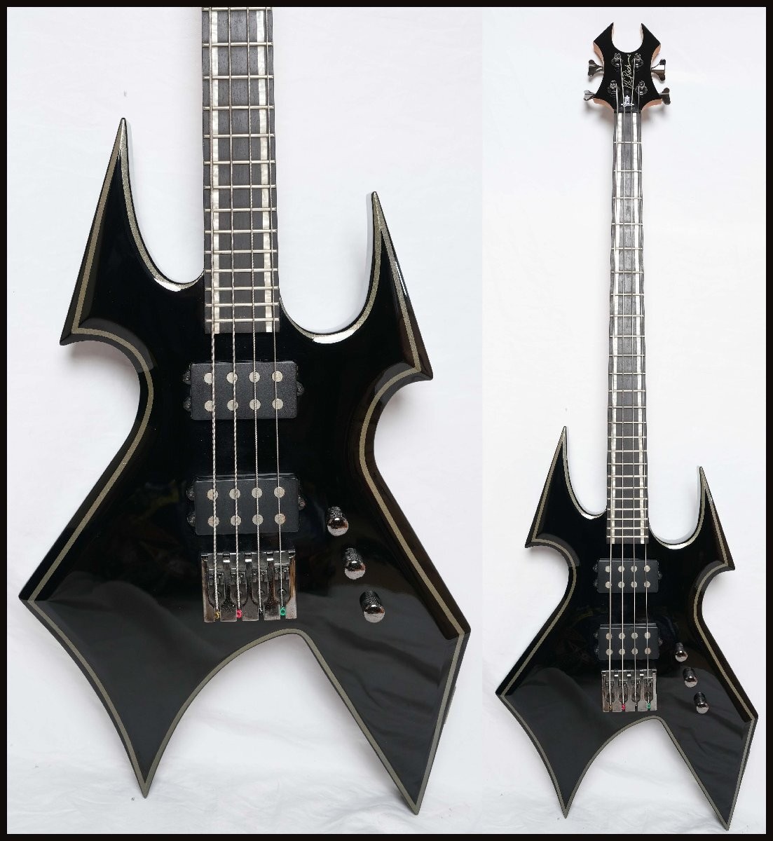 B.C. RICH TRACE WARBEAST BCリッチ ウォービースト　黒 BC Rich Warbeast Trace Electric Guitar | zZounds