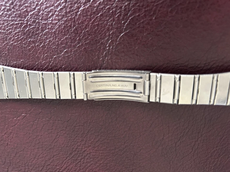 Reloj Pulsera CERTINA Vintage NOS Ref. Acero inoxidable 41486 23 mm 24 mm Foto 2 de 3