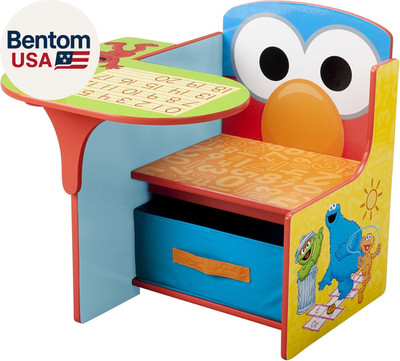 Chair Desk with Storage Bin, Sesame Street