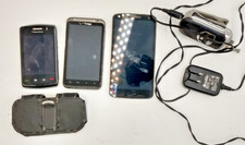 1 Blackberry  3 Android Cell Phones for Parts or Repair