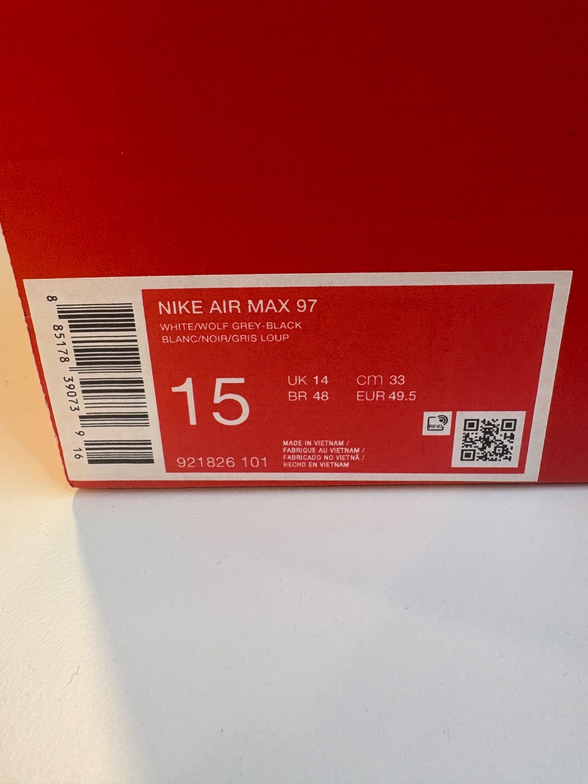 AUTHENTIC NIKE AIR MAX 97! RRP-£130 SIZE-14 UK image 5