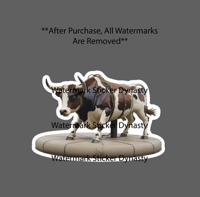 Mechanical Bull Sticker Waterproof Decal Rodeo Bar Country Western Gift NEW