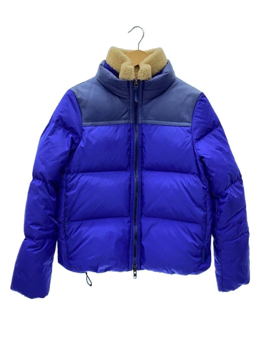 Piumino Coach F1203 83124 S nylon blu tinta unita