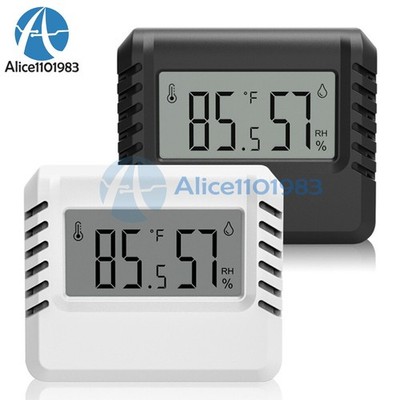 Thermometer Indoor Digital LCD Hygrometer Temperature Humidity Meter Magnetic #i