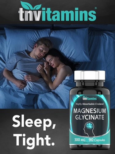 Magnesium Glycinate Capsules (300 MG Per Serving - 90 Count) | Pure Chelated ... - Picture 6 of 9
