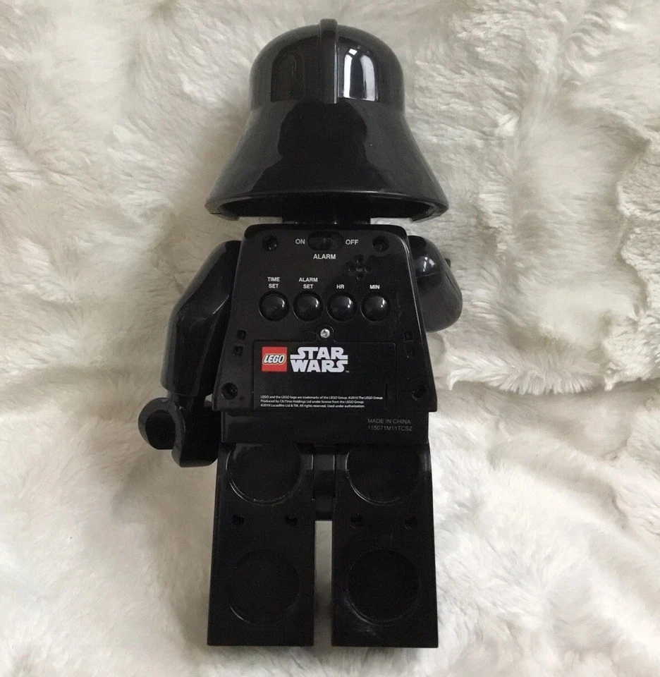 LEGO Star Wars Darth Vader Minifigure Alarm Clock - 2010 Release - Tested Works - Image 3 of 4