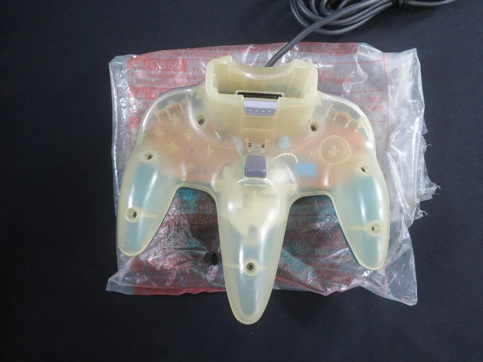 64 mando pad n64 azul claro Nintendo Japón auténtico probado / n64 jp en caja - Imagen 4 de 4