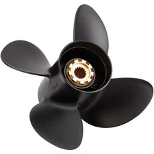 NEW ALUMINUM PROPELLER FITS MARINER OPTIMAX 15 SPLINE 75 40-150 HP 2004-2006