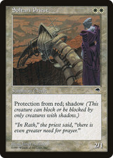 Soltari Priest #46 (MP) Tempest TMP Magic MTG