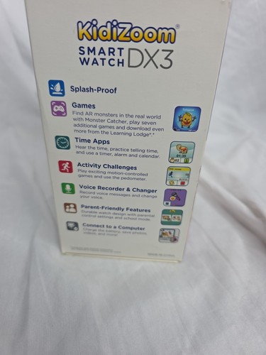 Reloj inteligente para niños Vtech Kidizoom DX3. Pantalla táctil, rosa (ABD) - Imagen 5 de 5