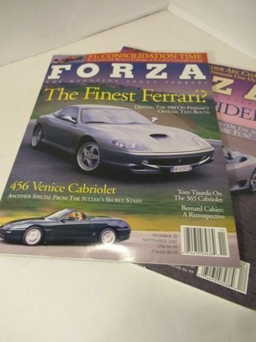 Vintage Lot 8 Forza Ferrari Magazine Full Year 2001 # 27,28,29,30,31,32,33,34 - Picture 8 of 11
