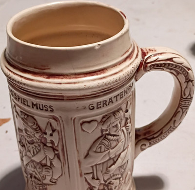 Marjorie Steinhagen German Breweriana Beer Mug