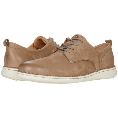 Born Todd Men's Shoes Lace-Up Full Grain Brown Nubuck Leather Size 10.5 M