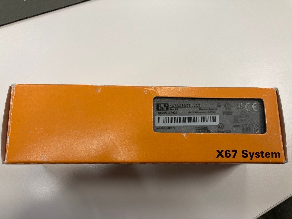X67BC8321.L12 Bloc d’extension B&R X67 Bus Controller Ethernet POWERLINK 12V
