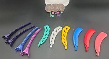Vintage 11 Count Lot of Barrettes, Hair Clips,  Hair Ties 1980s