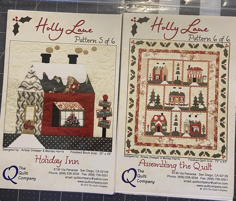 Holly Lane Block Of The Month With Accessory Pack - Image 4 of 4